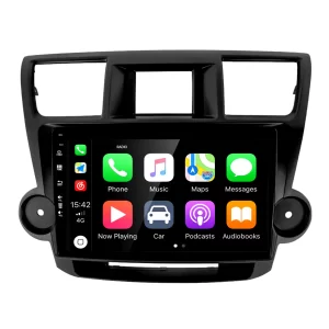 Toyota Kluger 2007-13 Apple CarPlay and Android Auto