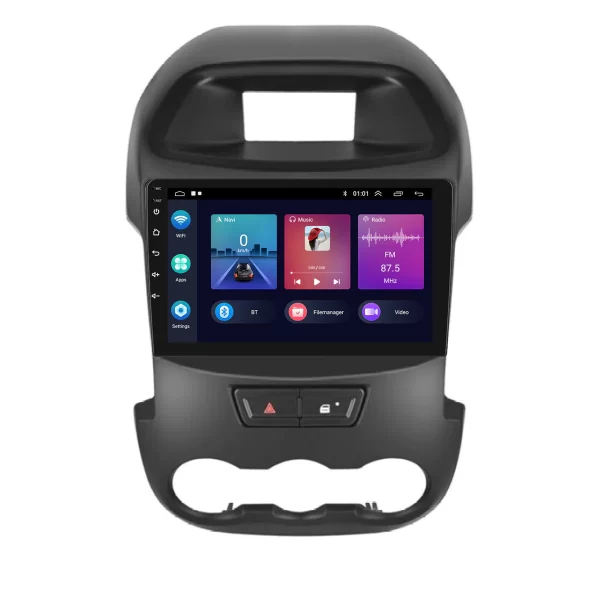 Ford Ranger PX & PX1 2012 - 2015 Apple CarPlay and Android Auto Plug and Play Head Unit Upgrade Kit